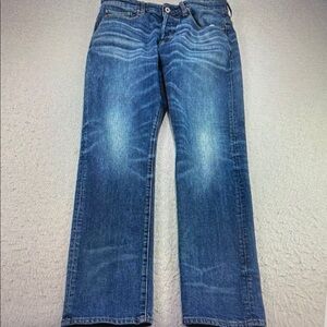 G-Star Slim Straight Blue Washed Jeans